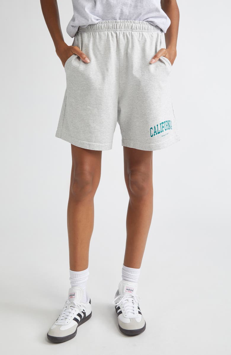 Sporty & Rich California Gym Shorts, Main, color,