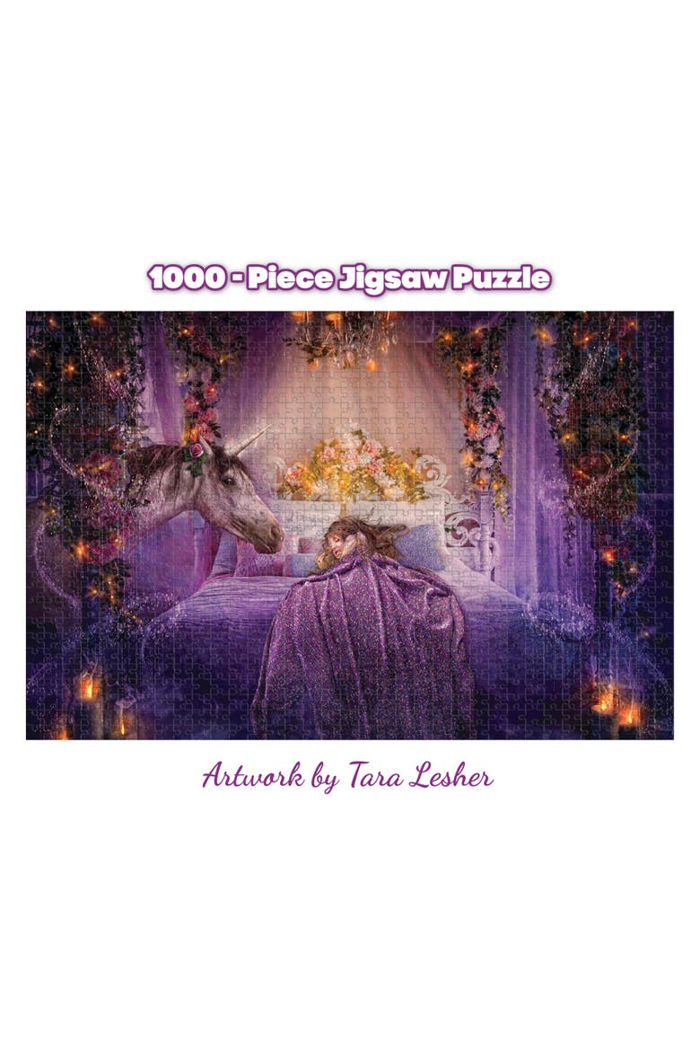 Enchanted Dreams Fantasy Puzzle By Tara Lesher | 1000 Piece Jigsaw Puzzle, Alternate, color, Multi-Color