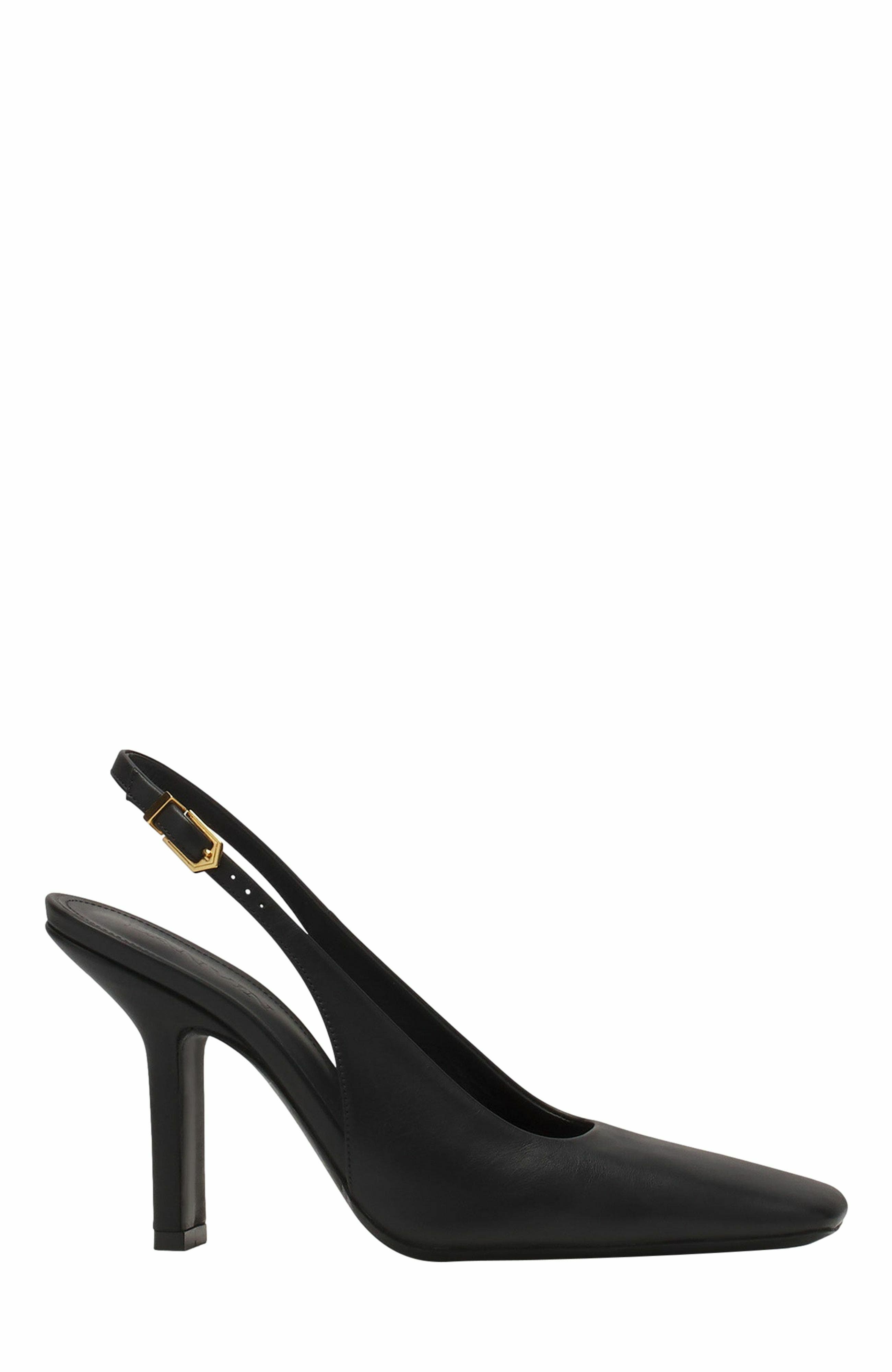 Lanvin Mesure Leather Pumps, Main, color, 