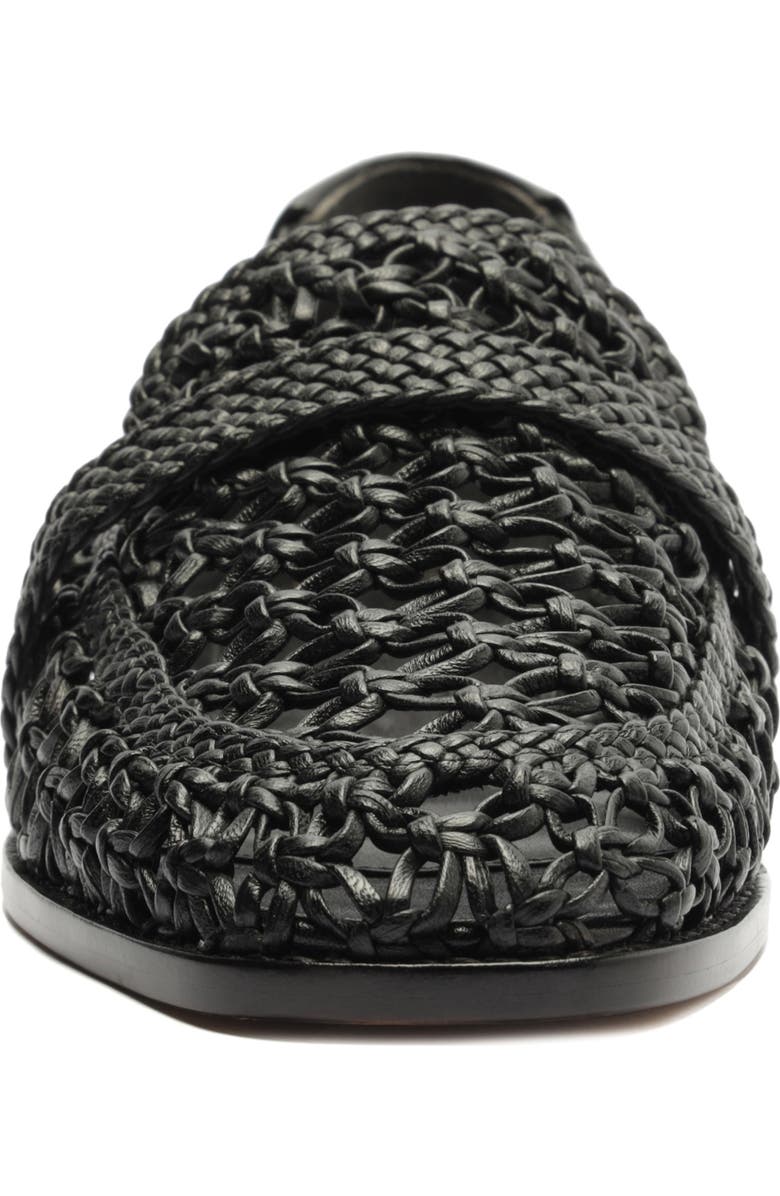 Alexandre Birman Jane Tresse Loafer, Alternate, color, Black