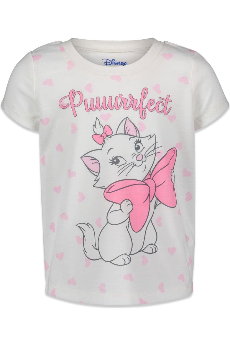 3-Pack Glitter T-Shirts, Alternate, color, Pink White Grey