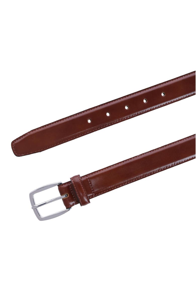Jameson 31mm Genuine Leather Dress Belt, Alternate, color, Tan