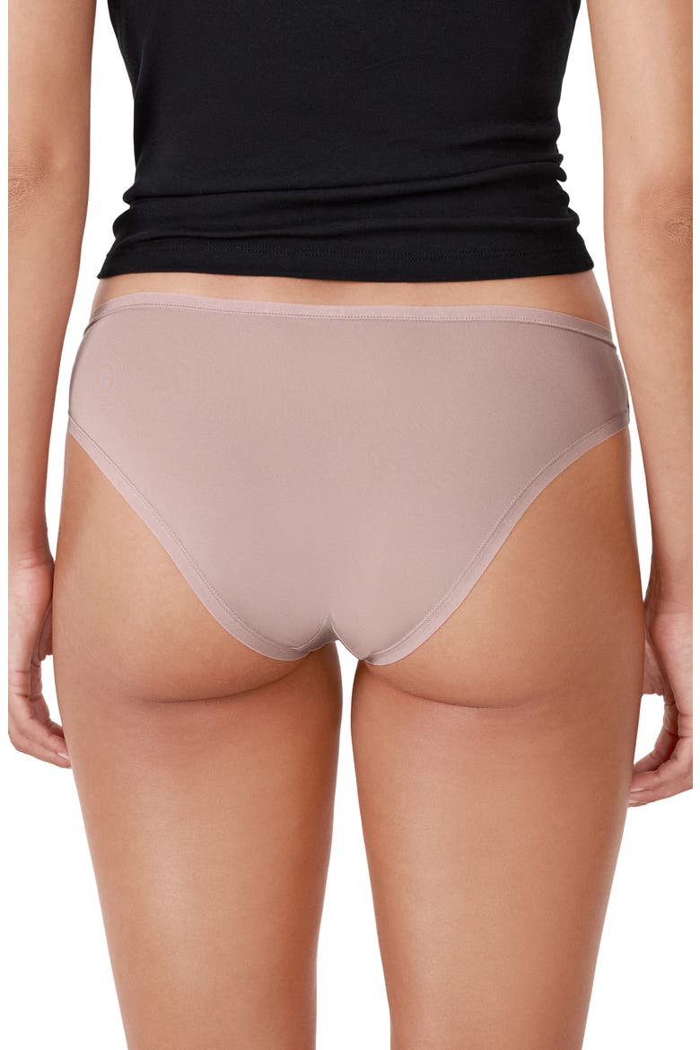 Jack 5-Pack Microfiber Bikini Panties, Alternate, color, MULTICOLOR
