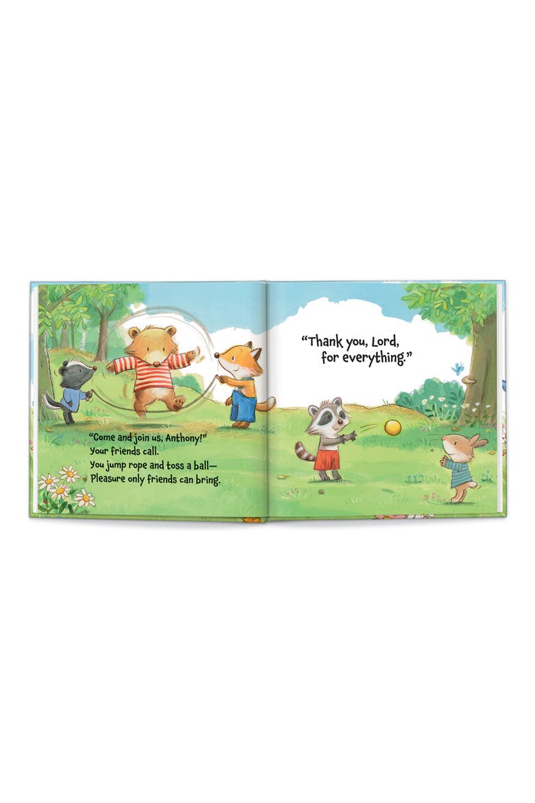 'Thank You, Lord, For Everything' Personalized Book, Alternate, color, MULTI
