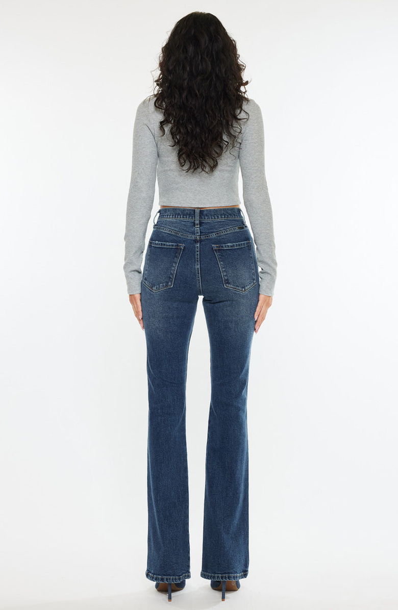 KanCan Zina High Rise Vintage Bootcut Jeans, Alternate, color, Dark Wash