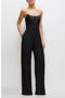 Corset Strapless Wide Leg Jumpsuit