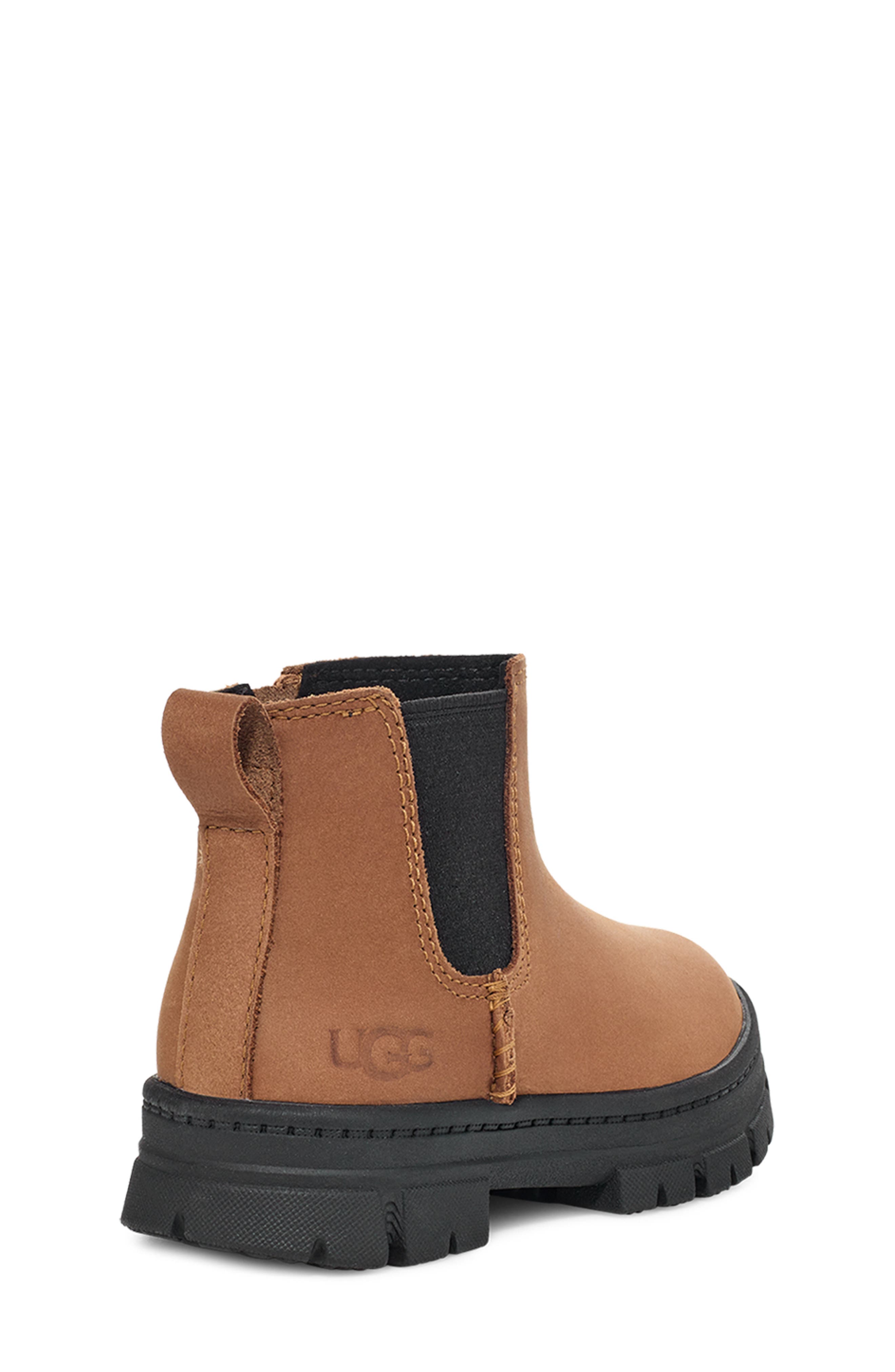 UGG<sup>®</sup> Kids' Ashton Waterproof Chelsea Boot, Alternate, color, Chestnut