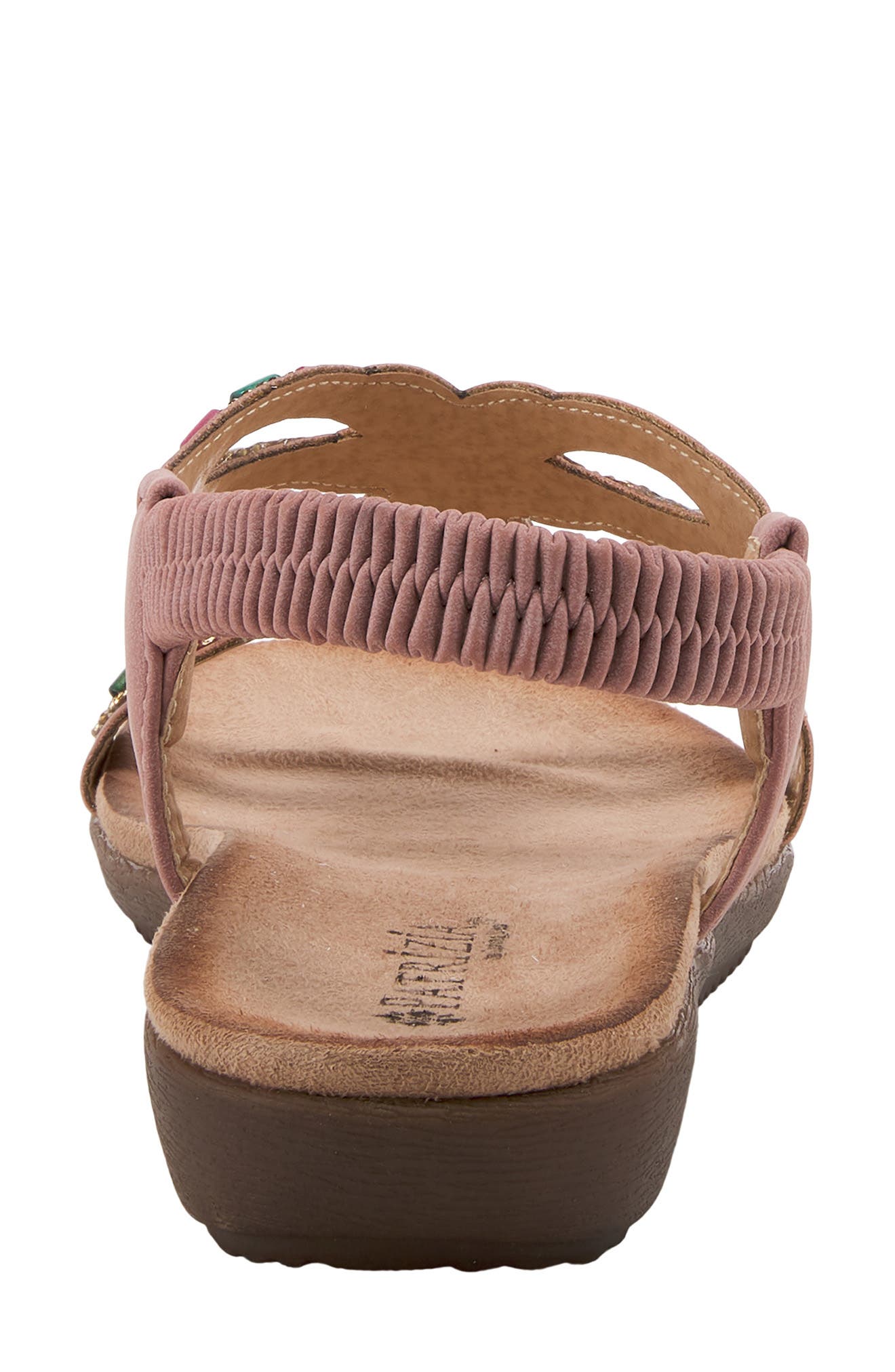 Spring Step Beaded Sandal, Alternate, color, PINK