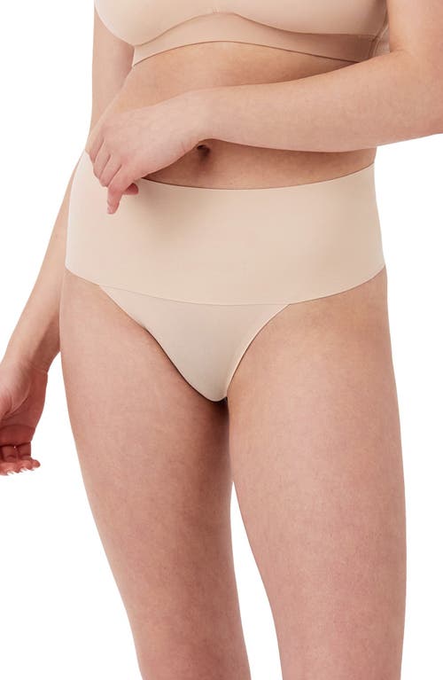 SPANX® SPANXsmooth™ Undie-tectable Thong in Oat at Nordstrom, Size Small