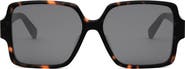 CELINE Triomphe 60mm Square Sunglasses