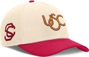 Nike Men's Nike Natural/Cardinal USC Trojans Academic Rise Dri-FIT Adjustable Hat