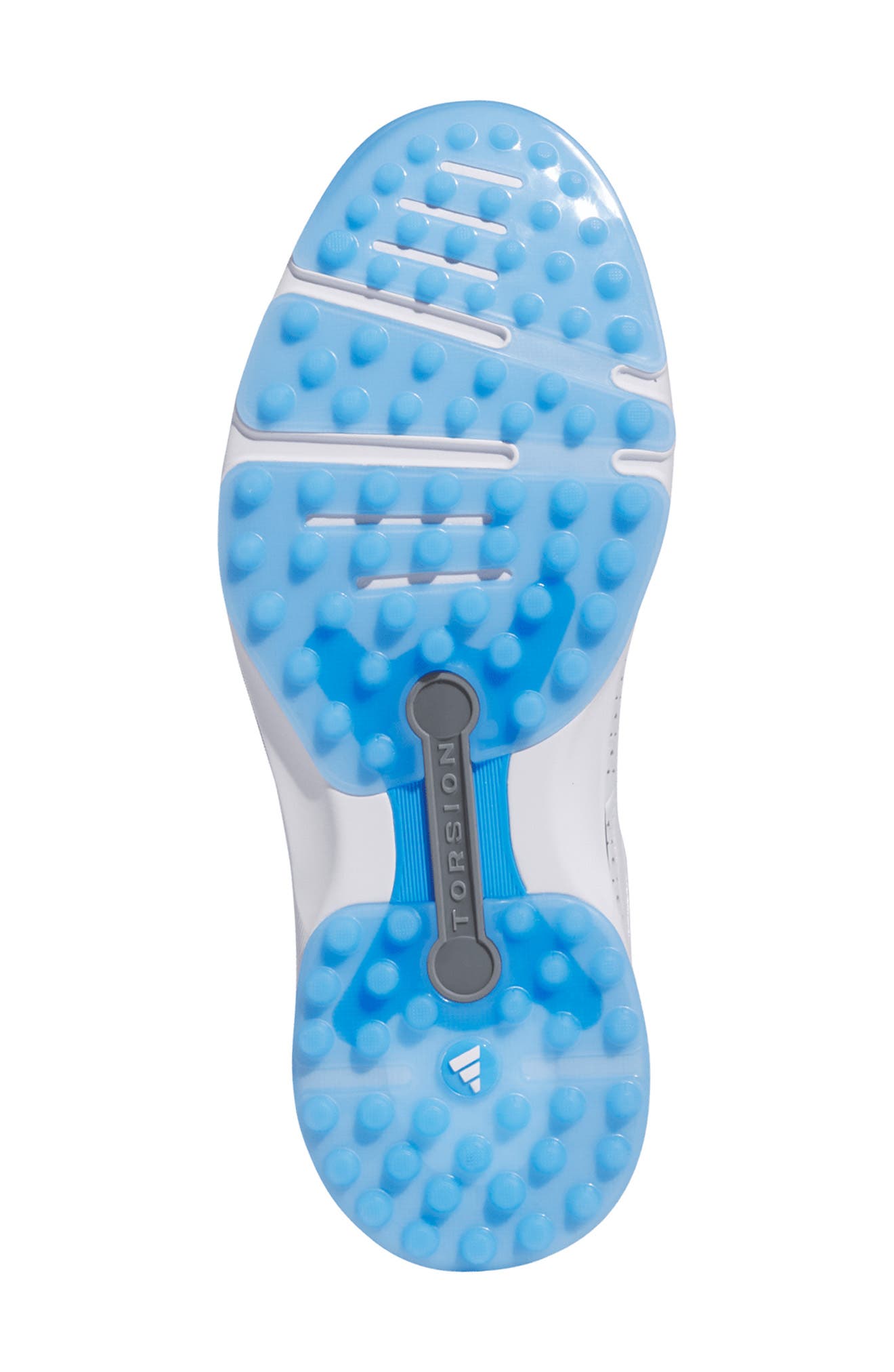 adidas Golf MC80 Spikeless Golf Shoe, Alternate, color, Grey/ Silver/ Blue Burst