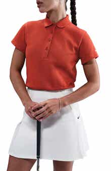 Nike Crop Cotton Blend Golf Polo