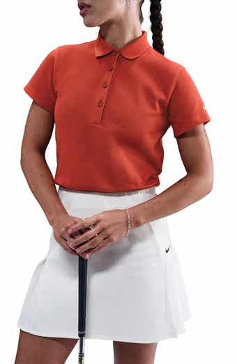 Nike Crop Cotton Blend Golf Polo