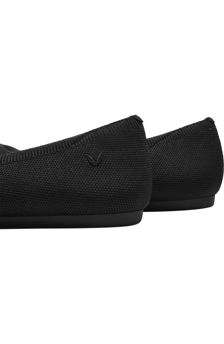 VIVAIA Pointed-Toe Bow Flats, Alternate, color, Black