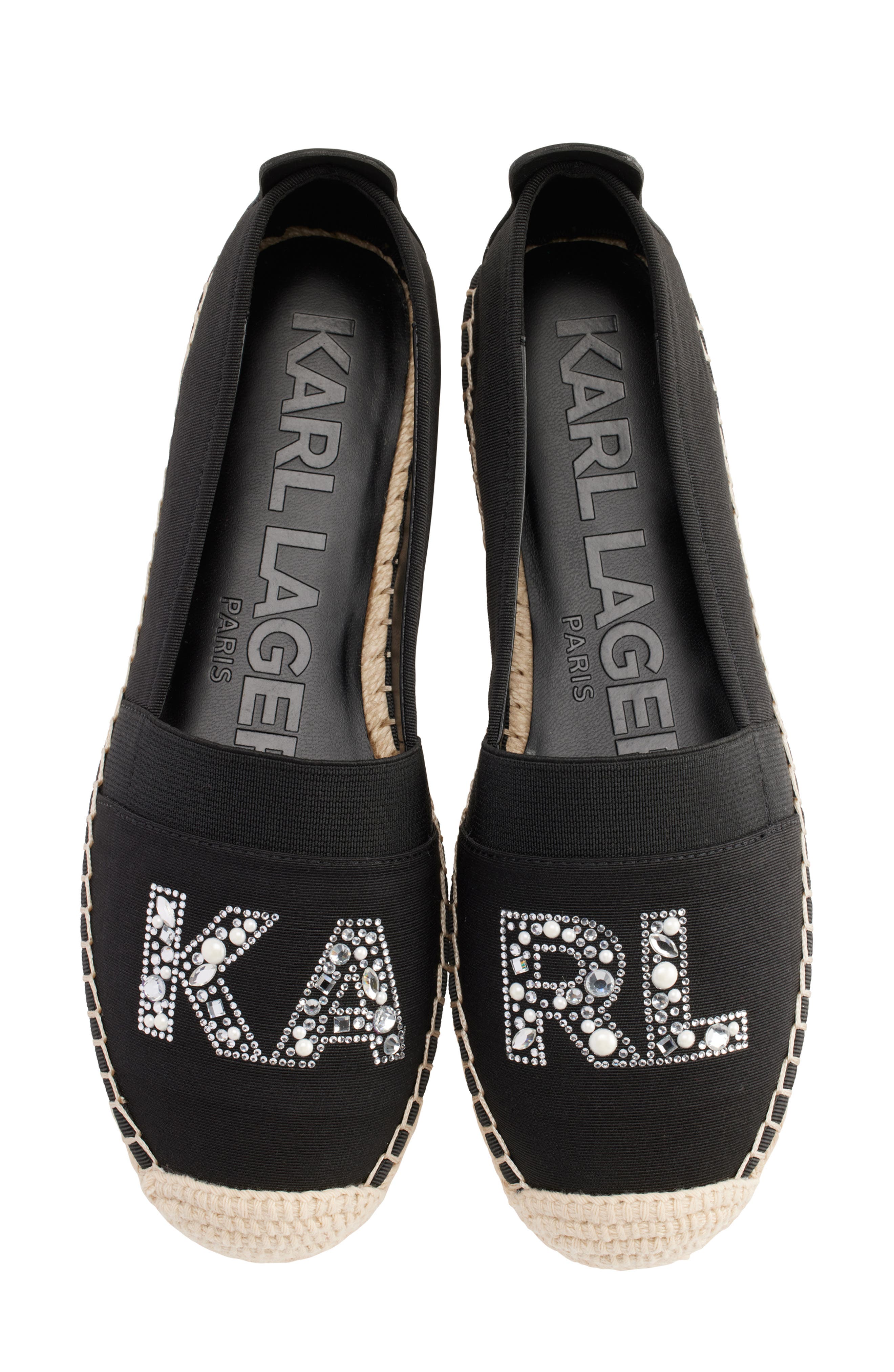 KARL LAGERFELD PARIS Manika Espadrille Loafer, Alternate, color, 