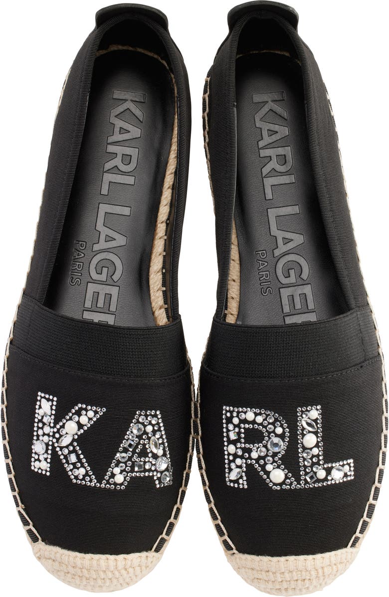 KARL LAGERFELD PARIS Manika Espadrille Loafer, Alternate, color,