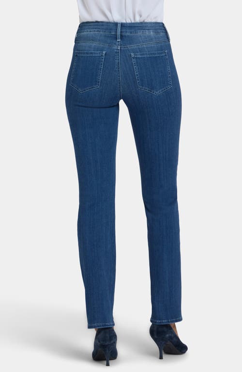 Nydj Marilyn Stretch Straight Leg Jeans In Blue