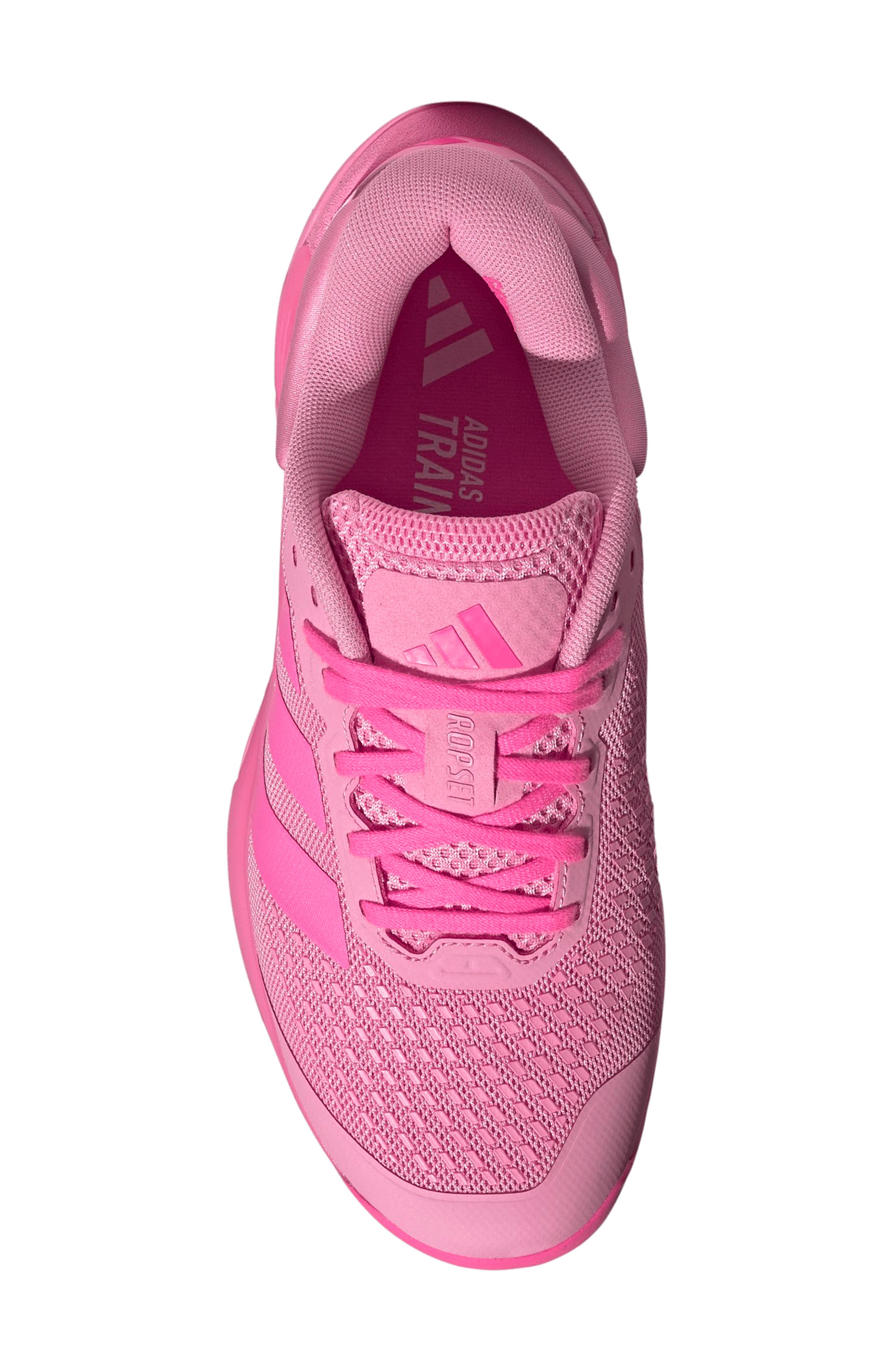 adidas Dropset 4 Power Trainer Sneaker, Alternate, color, Bliss Pink/ Lucid Pink