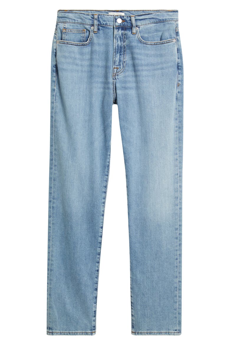 L'Homme Athletic Fit Jeans, Alternate, color, SAND PARK