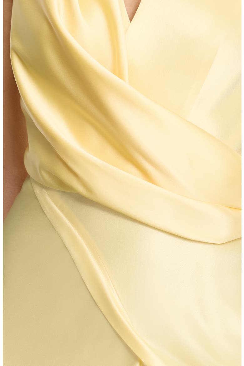 Eastoncroft Satin Gown, Alternate, color, LEMON SORBET