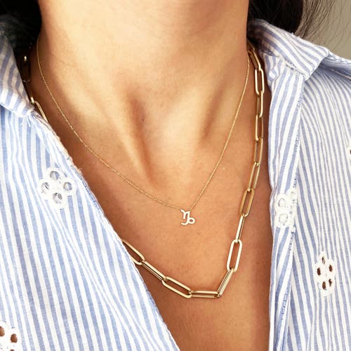 The Lovery Fine Jewelry Extra Large Paperclip Link Chain Necklace In Gold