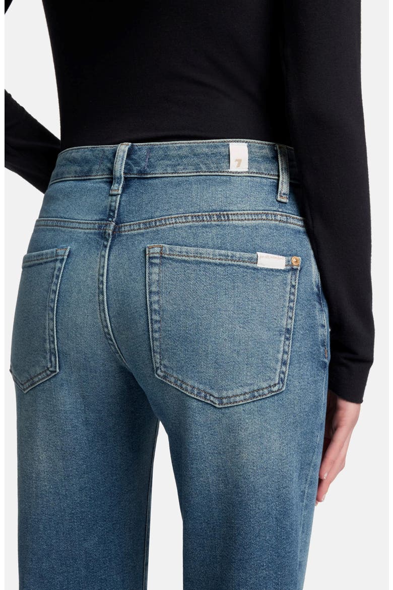 Calie Ankle Straight Leg Jeans, Alternate, color, SEA LEVEL