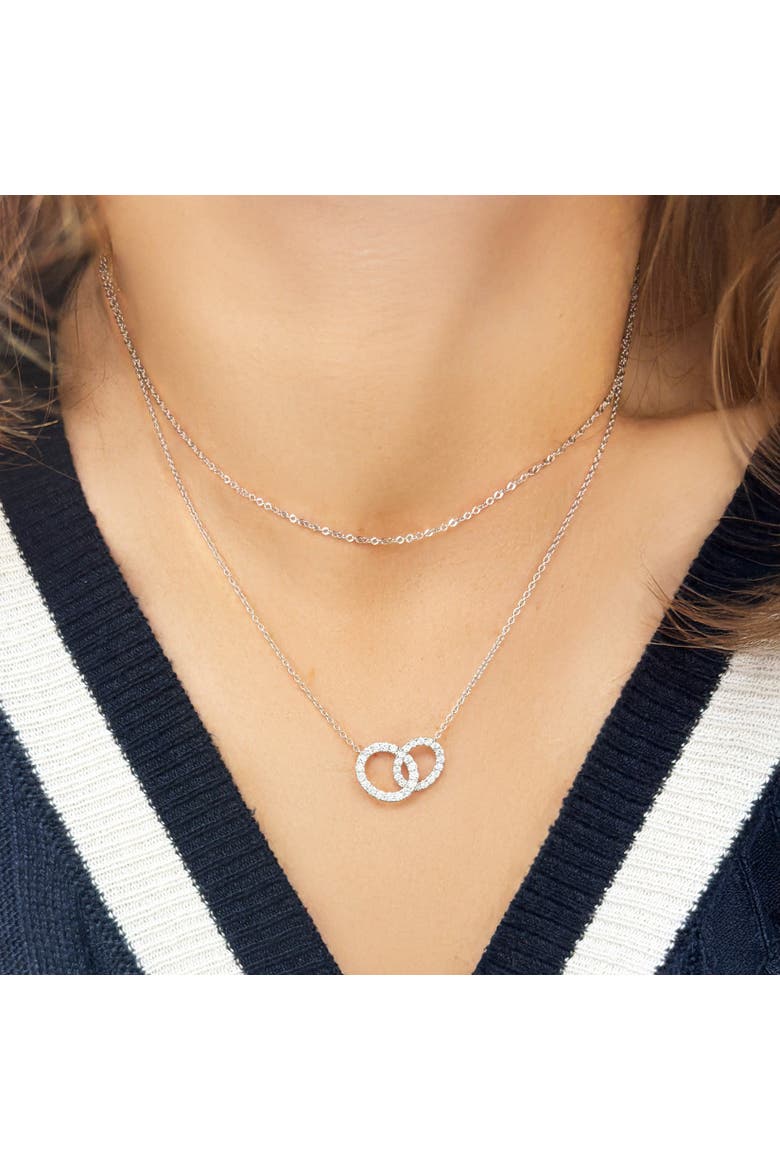 Classic Chain Necklace, Alternate, color, White Gold