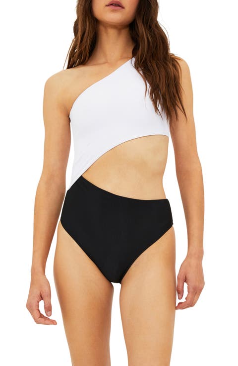Celine Colorblock One-Piece Swimsuit
