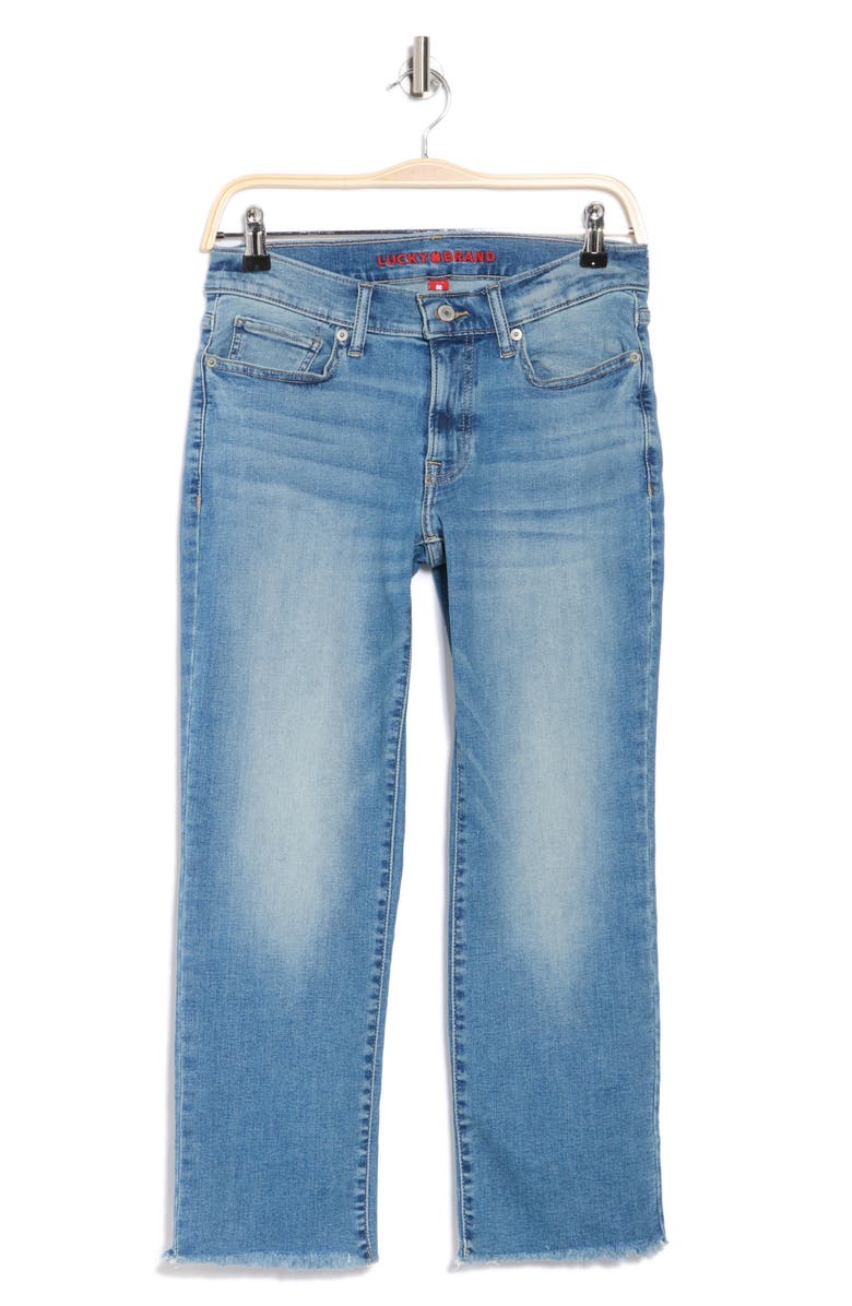 Lucky Brand Sweet Crop Jeans, Alternate, color, Spafield Fray