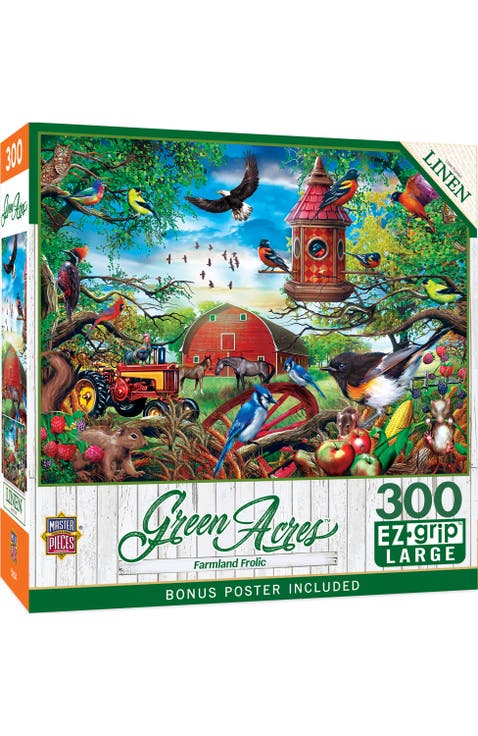 Farmland Frolic 300 Piece Jigsaw Puzzle