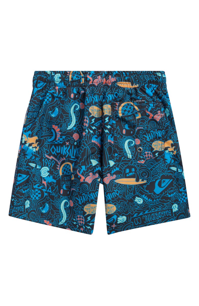Quiksilver Kids' Everyday Mix Volley Swim Shorts, Alternate, color, Phantom