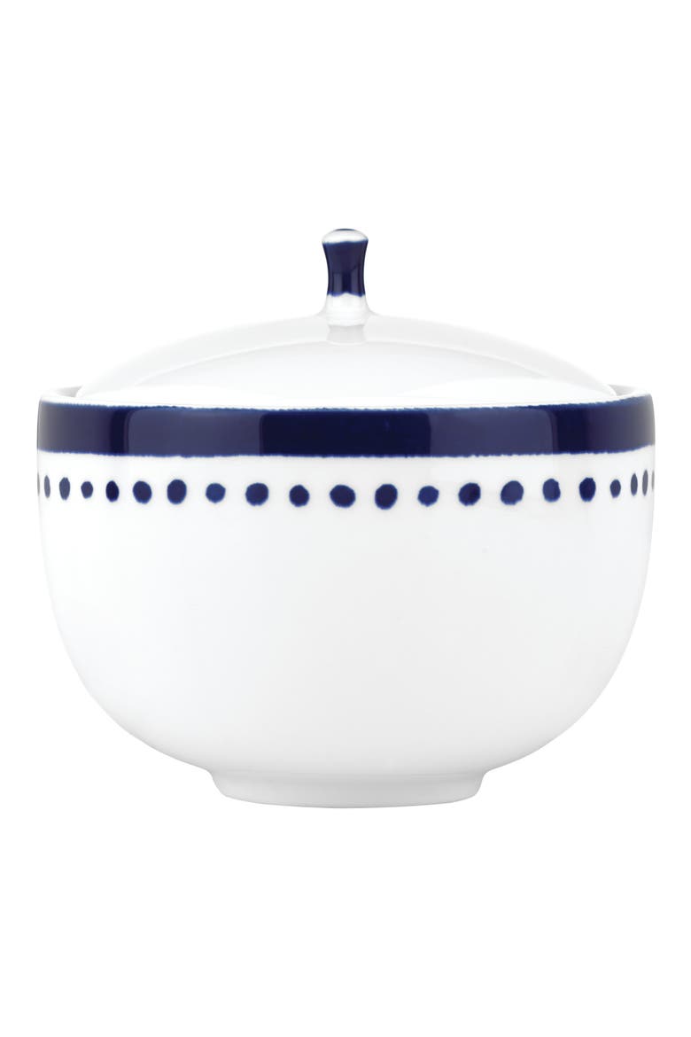street grey porcelain sugar bowl, Main, color, BLUE