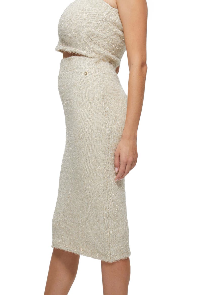 Tinsley Sparkle Sweater Pencil Skirt, Alternate, color, CREAM WHITE MULTI