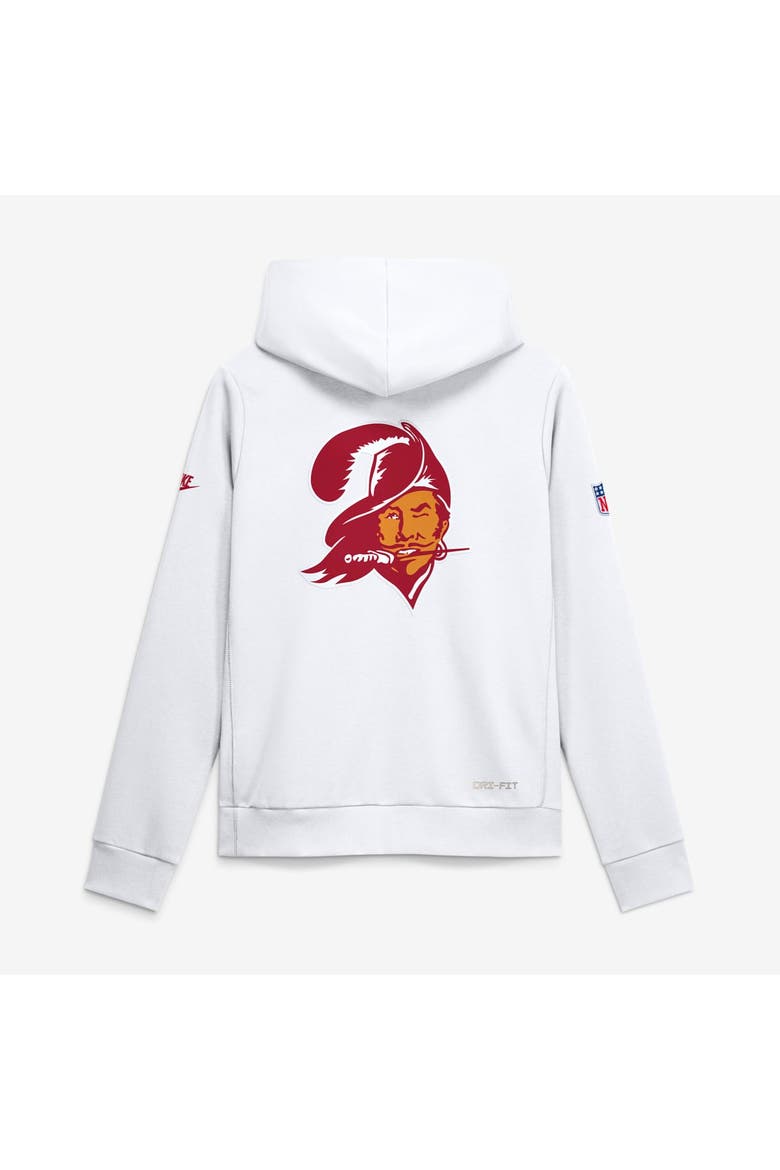 Women's Nike  White Tampa Bay Buccaneers Sideline Standard Issue Alternate Dri-FIT Hoodie, Alternate, color, White
