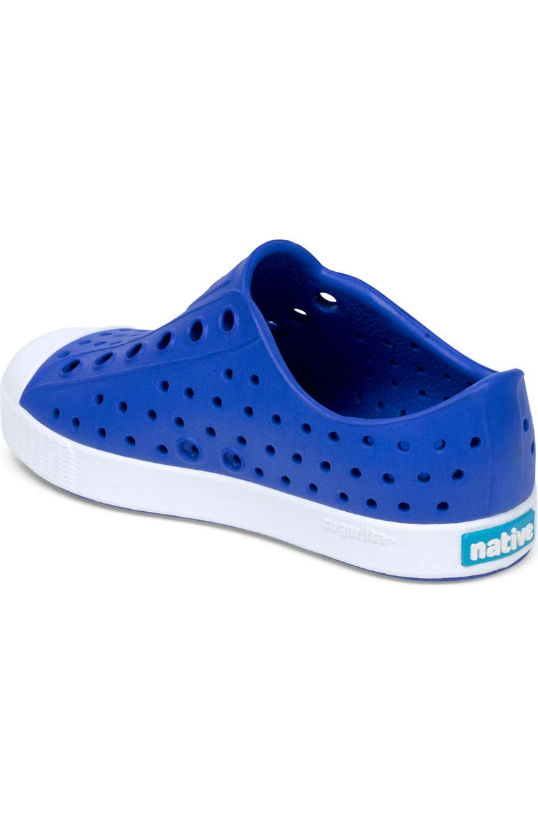 Native Shoes Jefferson Water Friendly Slip-On Sneaker, Alternate, color, Ultra Violet Blue/Shellwhite