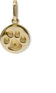 Anzie Love Letter Paw Pendant