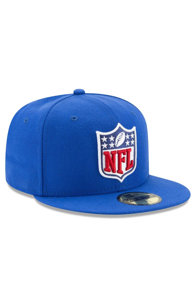 New Era Men's New Era Royal NFL Shield Logo 59FIFTY Fitted Hat, Alternate, color, 