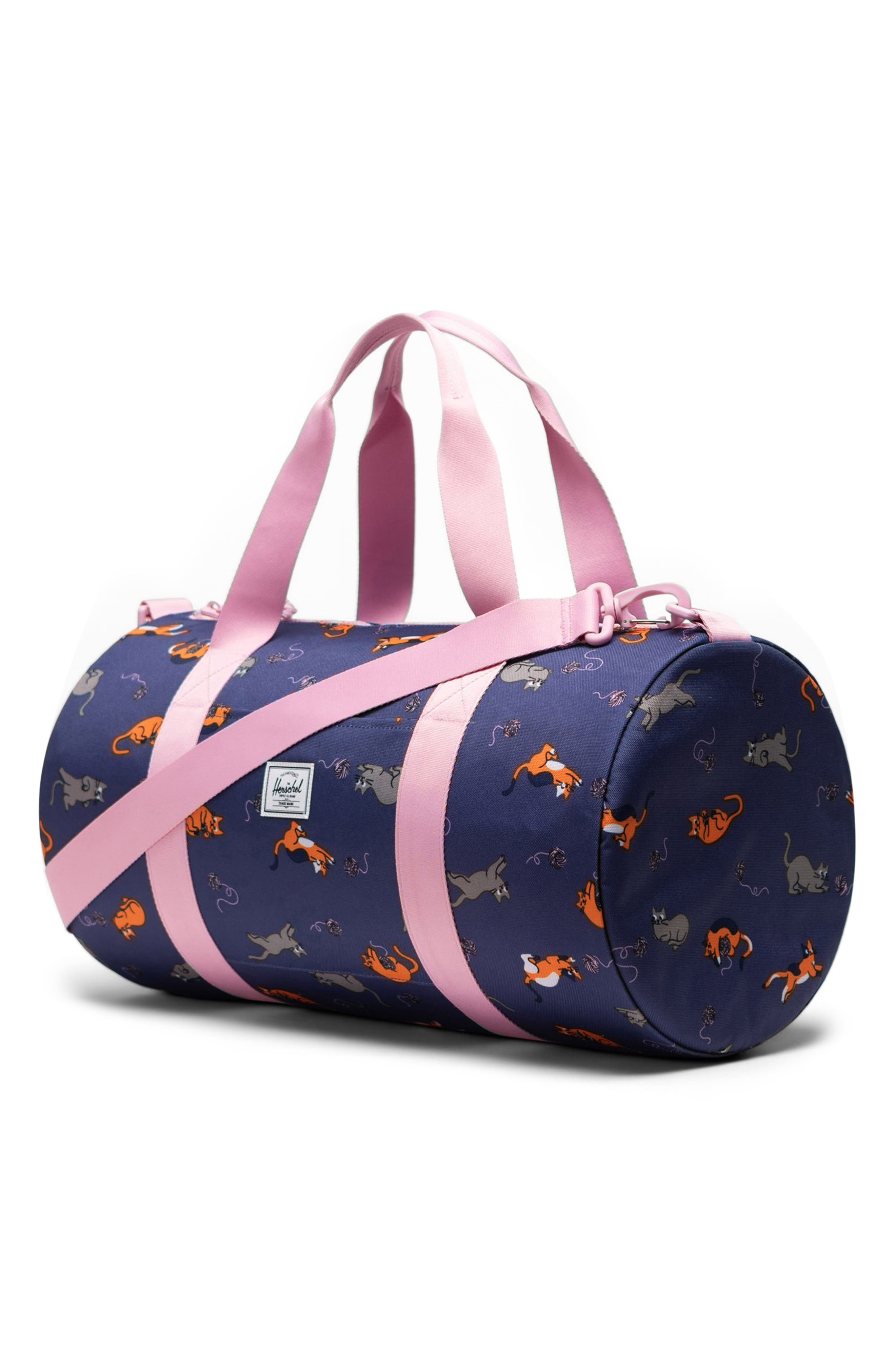 Herschel Supply Co. Kids
 Classic Little Duffle Bag, Alternate, color, Playing Cats