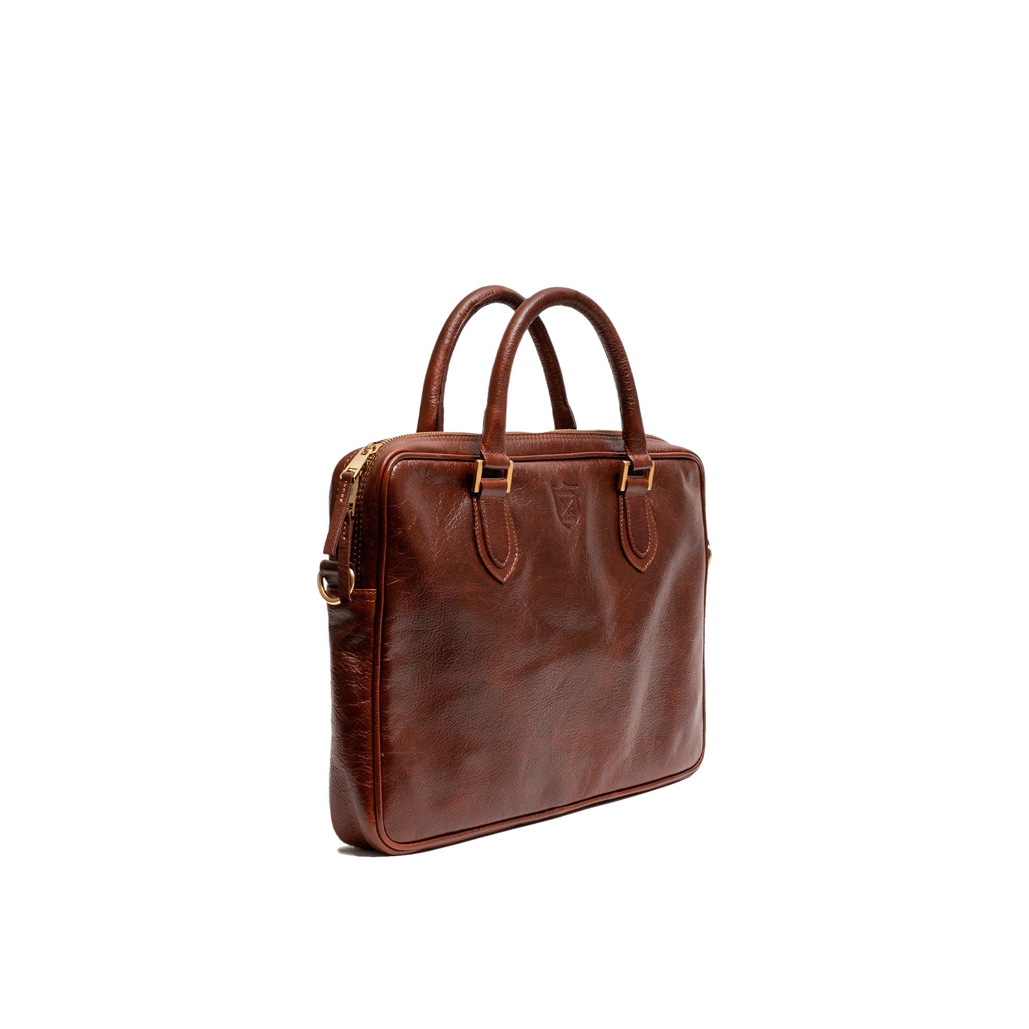 SABANDIJA Signet Tote Bag, Alternate, color, Tobacco