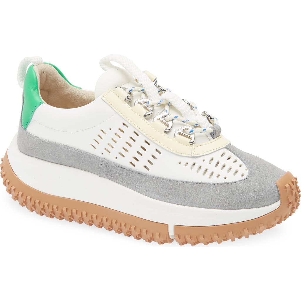 4ccccees Kapok Pinto Platform Sneaker In White