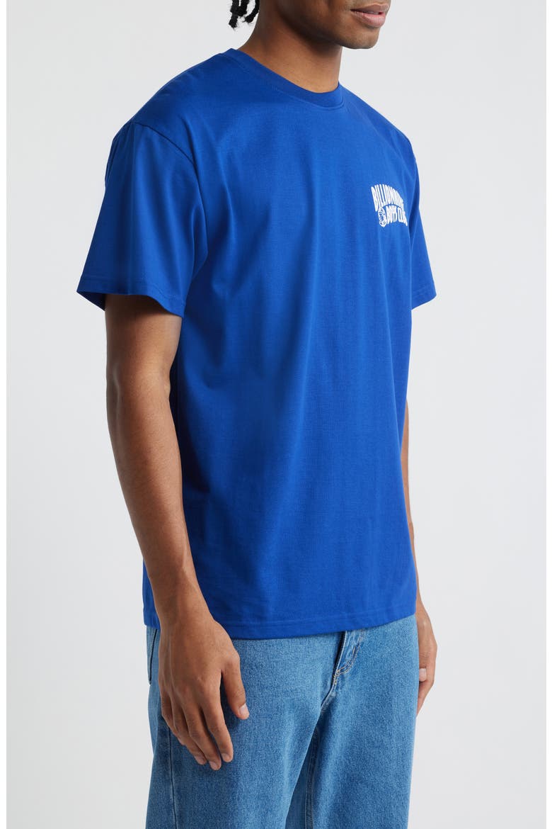 Curve Logo Short Sleeve Graphic T-Shirt, Alternate, color, SODALITE BLUE