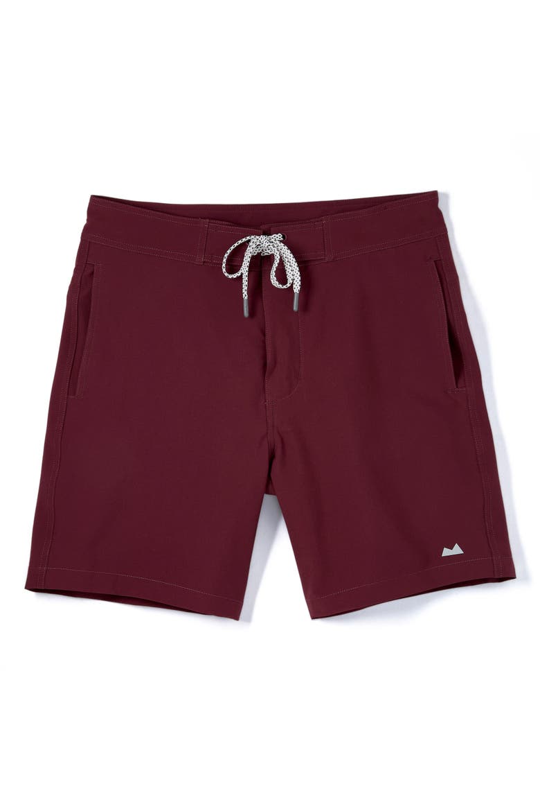 Seacliff Board Short, Main, color, Berry