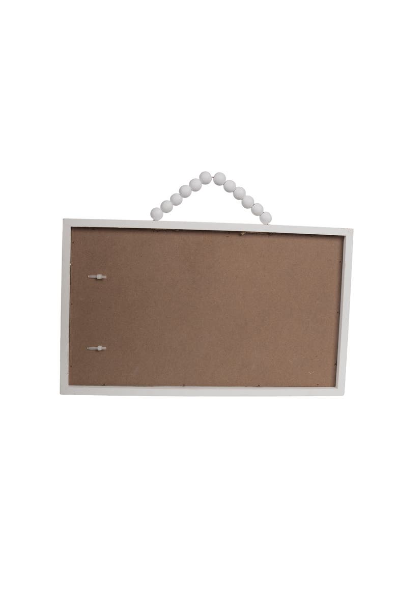 Transpac MDF Bloom Sign with Bud Vase Multicolored for Spring Wall and Entryway Decor, Alternate, color, Multicolored