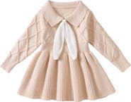 Ashmi & Co. Yara Long Sleeve Cotton Sweater Dress