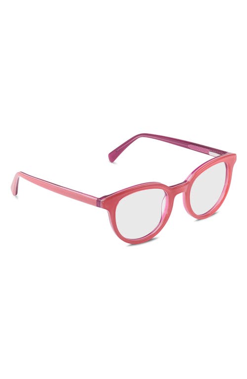Eyebobs Rush Hour 48mm Blue Light Blocking Round Reading Glasses