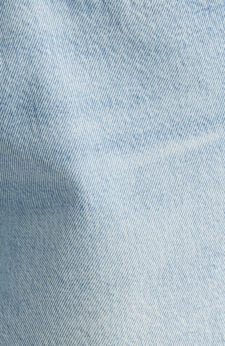 FRAME The Everyday Fray Hem High Waist Denim Shorts, Alternate, color, Swindle