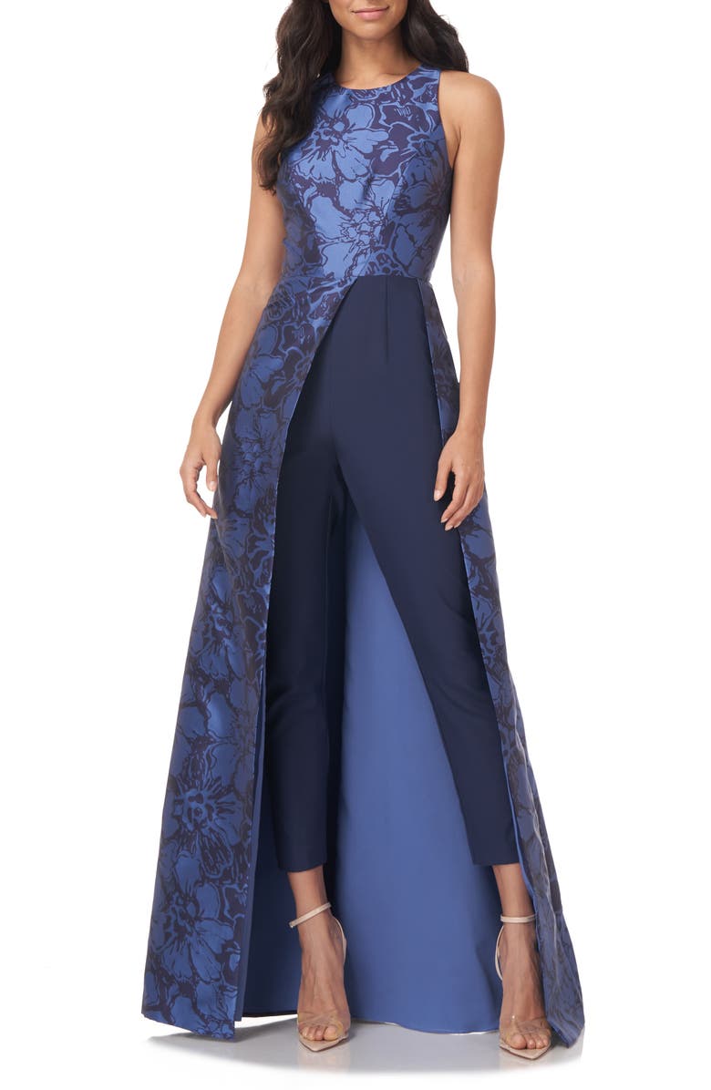 Kay Unger Dakota Maxi Romper, Main, color, 