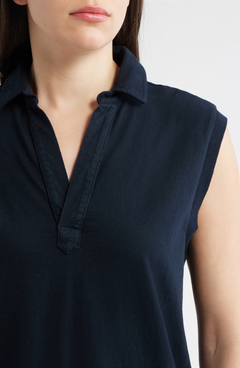 Frank & Eileen Lillian Polo Maxi Dress, Alternate, color, British Royal Navy