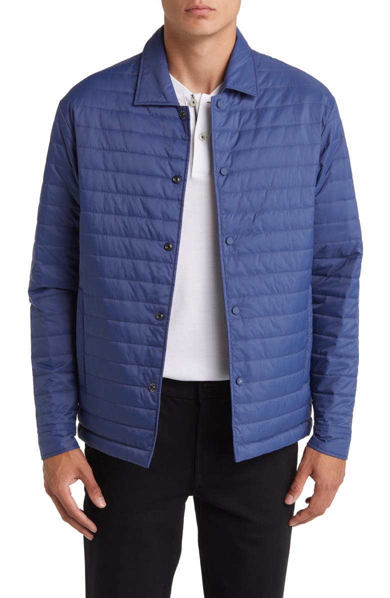 BOSS Olson Qulted Nylon Jacket, Main, color,